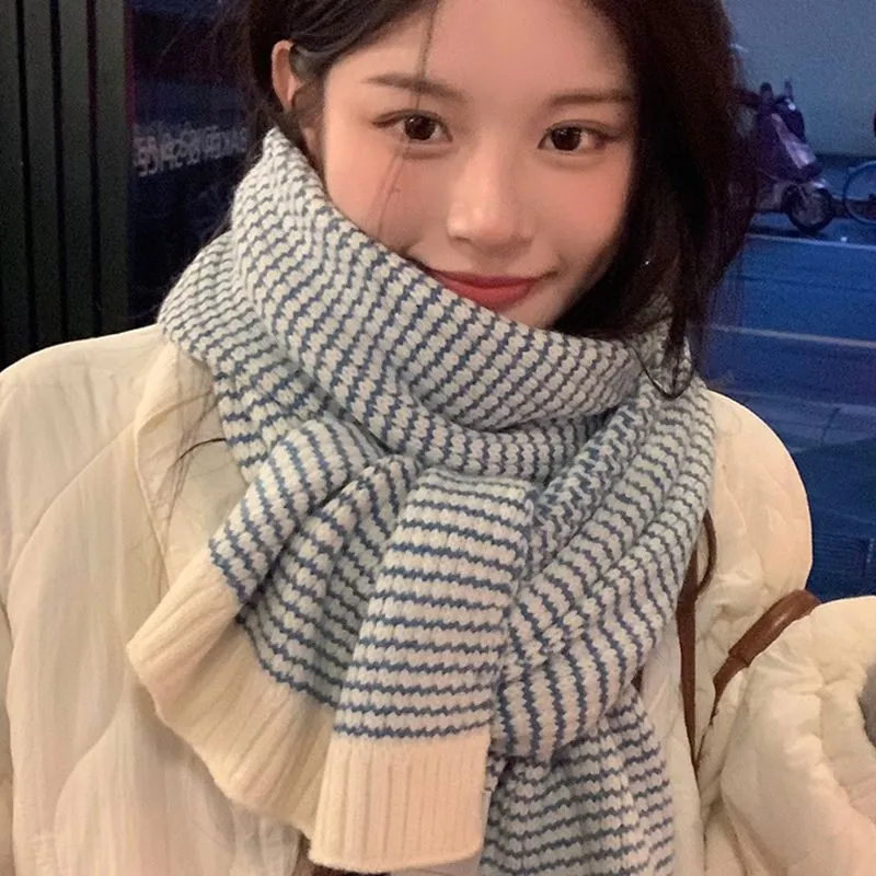 Cranta Komeia Faux Cashmere Knit Scarves Women's-1