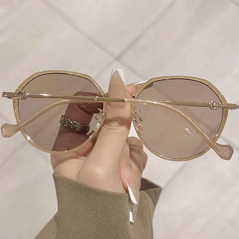 Cranta Komeia TR90 Round Sunglasses Unisex-2