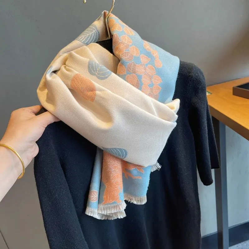 Cranta Komeia Cotton Knit Scarves Unisex-1