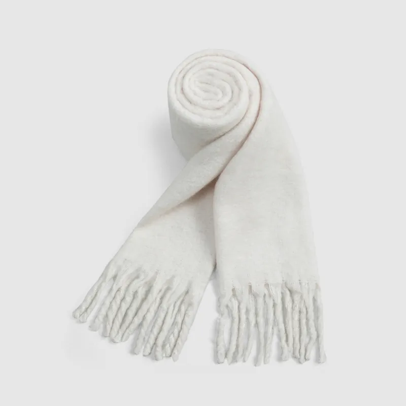 Cranta Komeia Faux Cashmere Knit Scarves Unisex-3