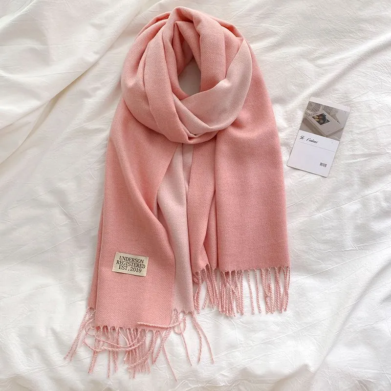 Cranta Komeia Faux Cashmere Knit Scarves Women's-8