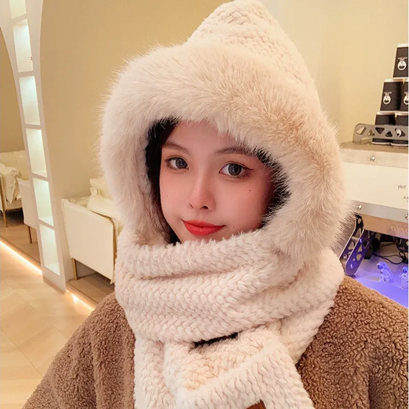 Cranta Komeia Polyester Hoods & Plush Hats Women's-3