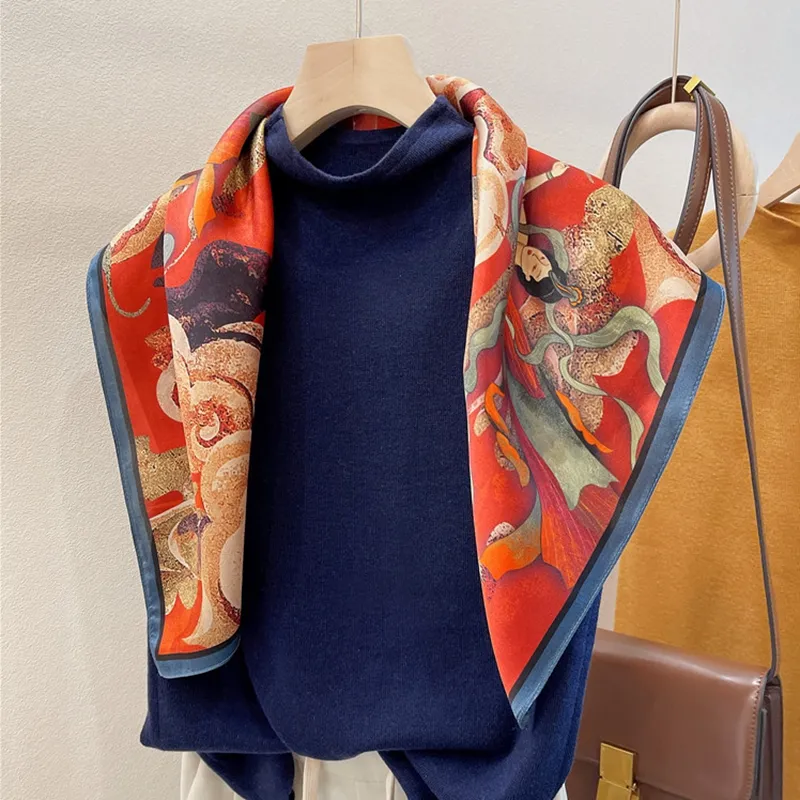 Cranta Komeia Silk Scarves Women's-2