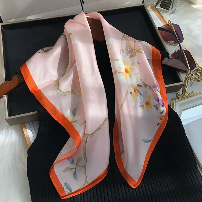 Cranta Komeia Mulberry Silk Scarves Women's-4