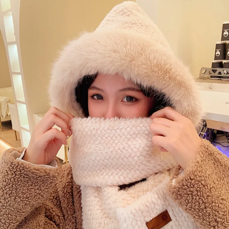 Cranta Komeia Polyester Hoods & Plush Hats Women's-4