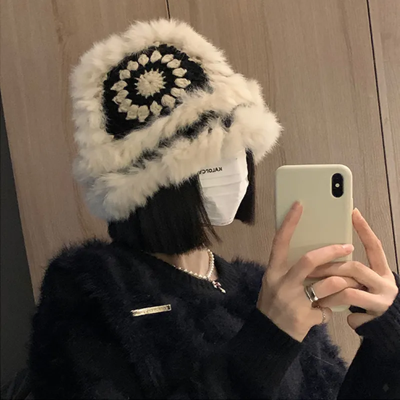 Cranta Komeia Acrylic Bucket Hats Women's-2
