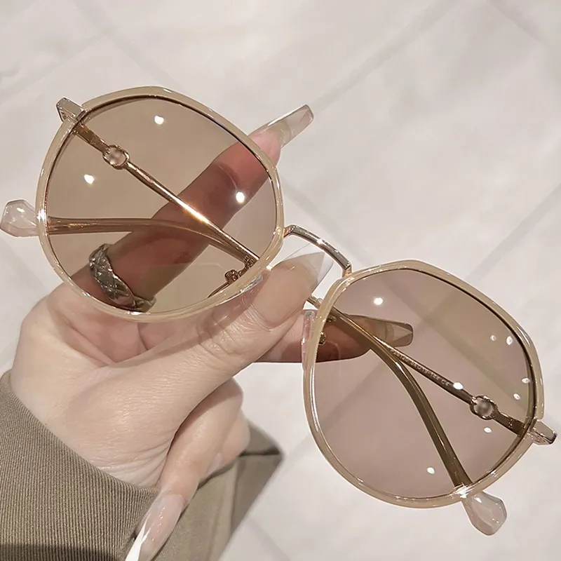 Cranta Komeia TR90 Round Sunglasses Unisex-1
