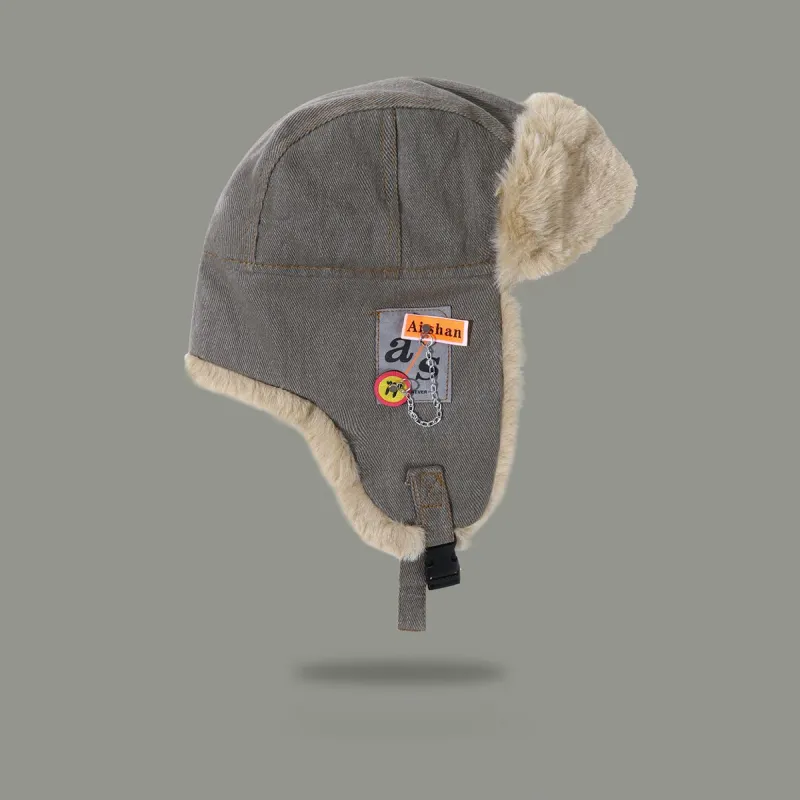 Cranta Komeia Cotton Trapper Hats Unisex-11