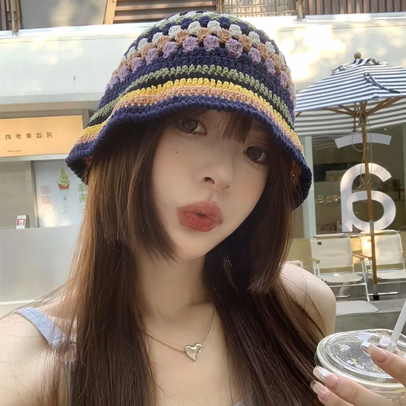 Cranta Komeia Acrylic Bucket Hats Women's-3