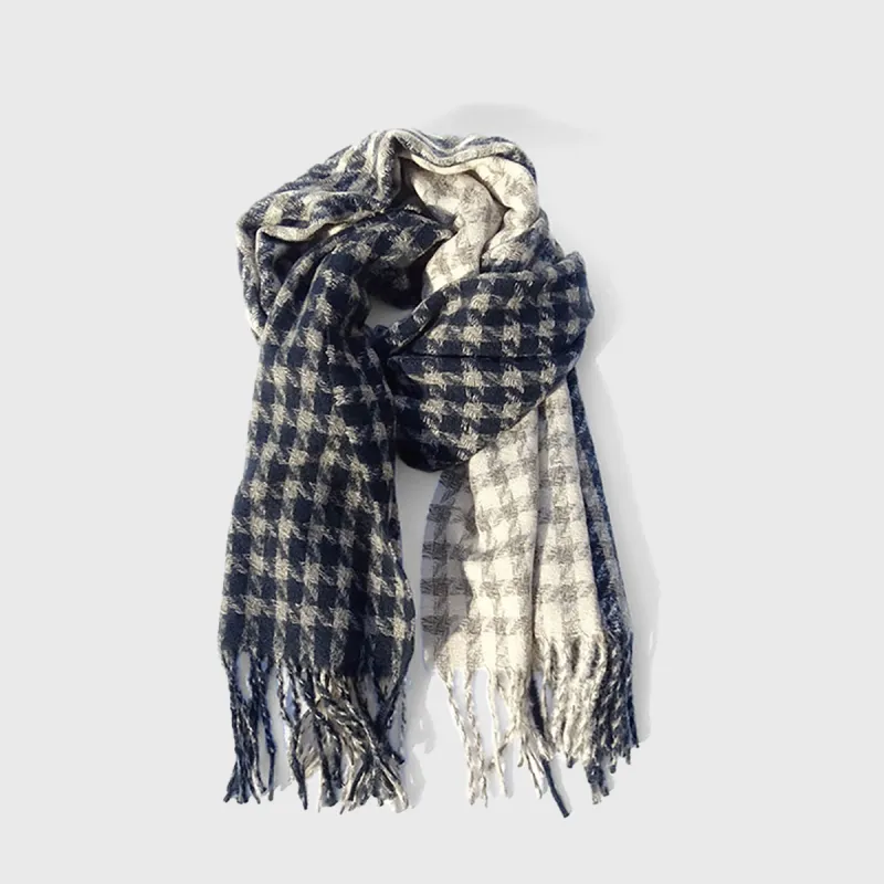Cranta Komeia Polyester Knit Scarves Unisex-1