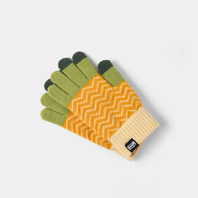 Cranta Komeia Polyester Knit Gloves Women's-2