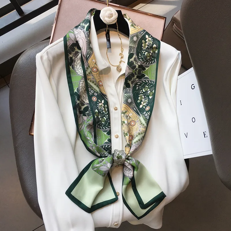 Cranta Komeia Silk Scarves Women's-3