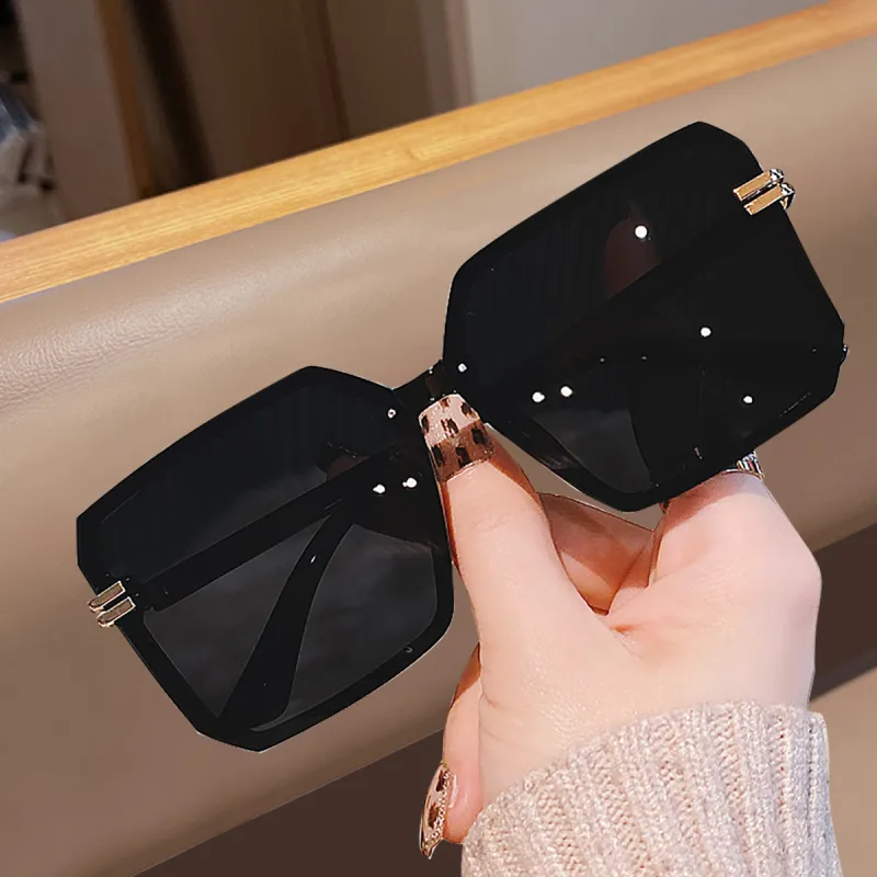 Cranta Komeia PC Square Sunglasses Unisex-1
