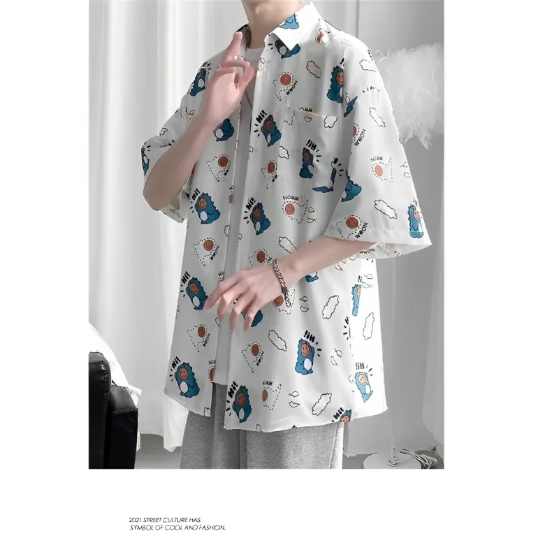 Bubble Trap Shirts Unisex Smiley Face Shirt White-3