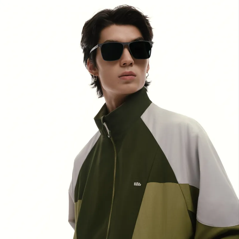 BENEUNDER Metal Square Sunglasses Unisex-1