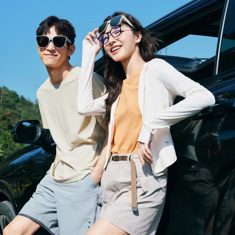 BENEUNDER TR90 Square Sunglasses Unisex-4