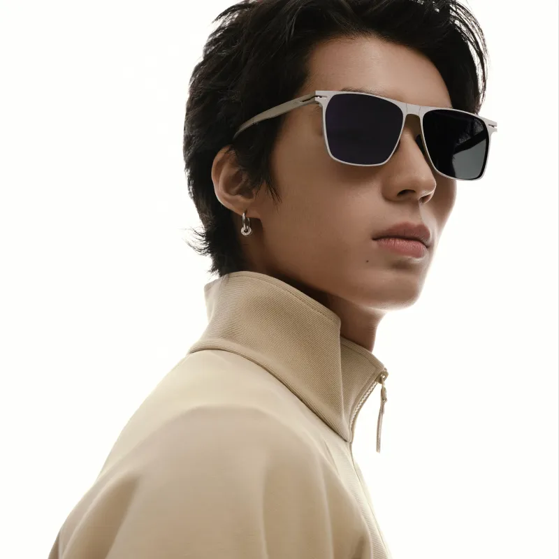 BENEUNDER Metal Square Sunglasses Unisex-8