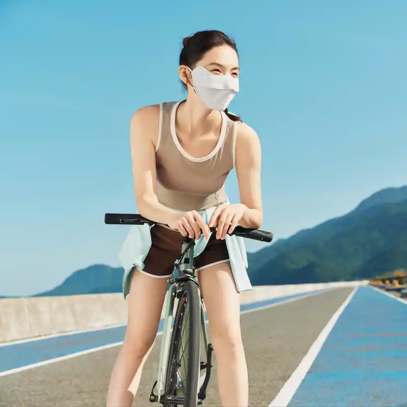 BENEUNDER Ice Silk Face Masks Unisex-5