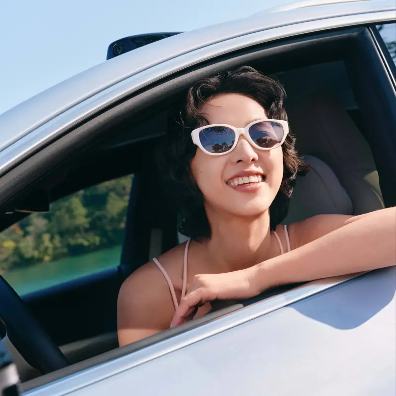 BENEUNDER TR90 Oval Sunglasses Unisex-6