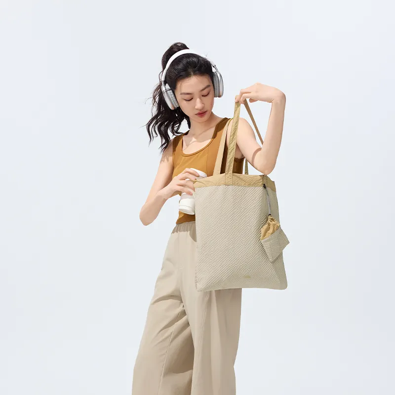 BENEUNDER Fabric Shoulder Bag Unisex Multicolor-11