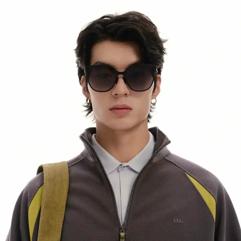 BENEUNDER Metal Square Sunglasses Unisex-1
