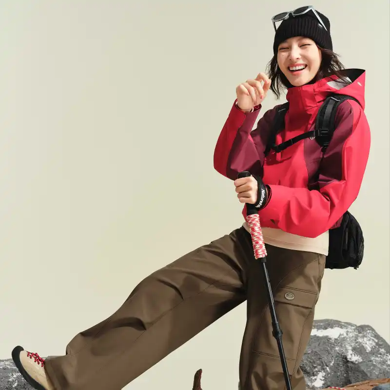 BENEUNDER Year Of The Snake Limited Edition Windbreaker Jackets Women's Crimson Ink Purple-3