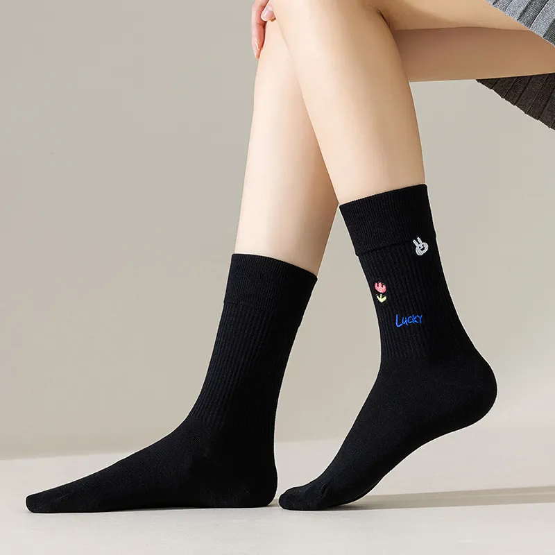 HANADASOX Unisex Mid-Calf Socks-2