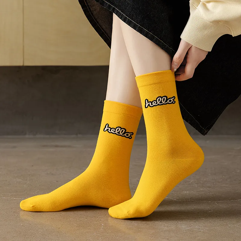 HANADASOX Women's Mid-Calf Socks-4