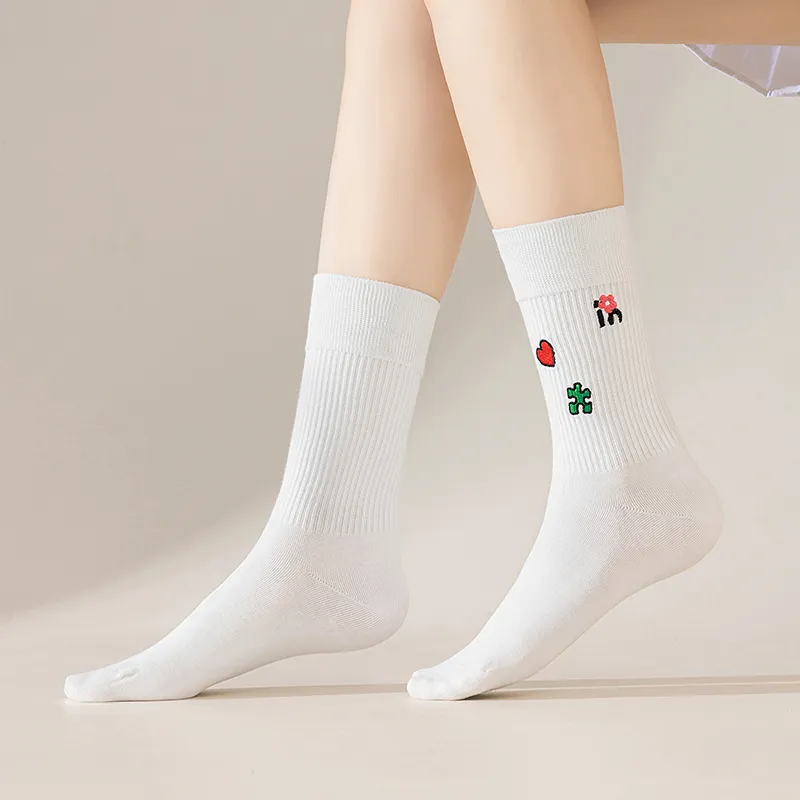 HANADASOX Unisex Mid-Calf Socks-5