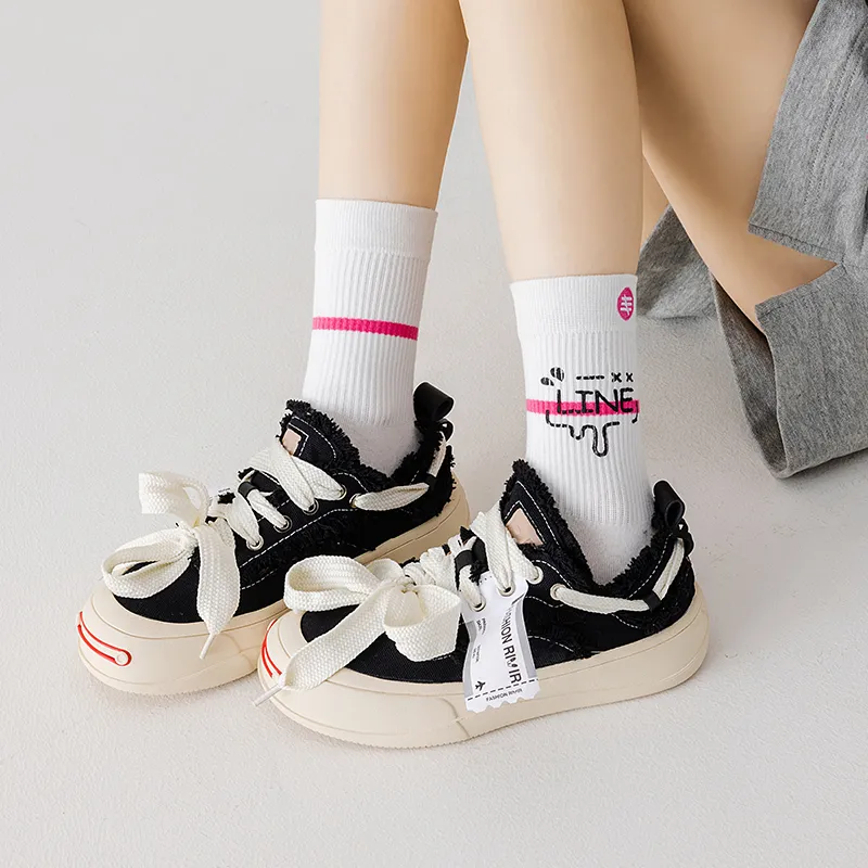 HANADASOX Unisex Mid-Calf Socks-2