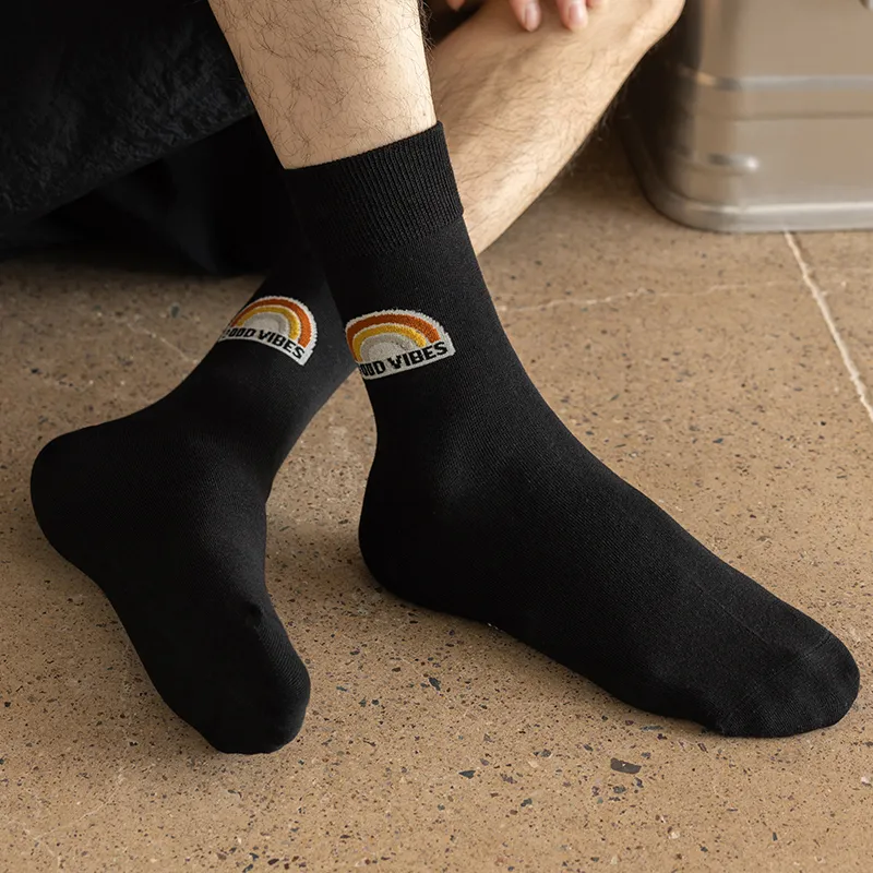 HANADASOX Unisex Mid-Calf Socks-3