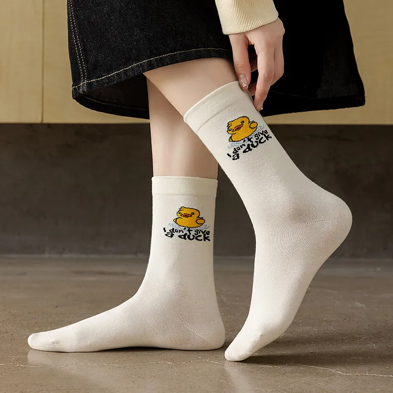 HANADASOX Women's Mid-Calf Socks-3