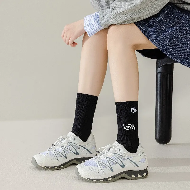 HANADASOX Unisex Mid-Calf Socks-5
