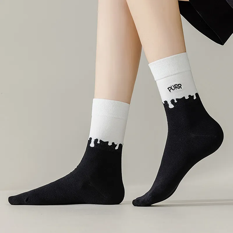 HANADASOX Unisex Mid-Calf Socks-5