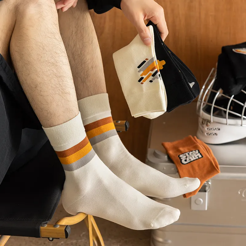HANADASOX Unisex Mid-Calf Socks-5