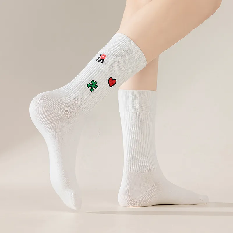HANADASOX Unisex Mid-Calf Socks-4