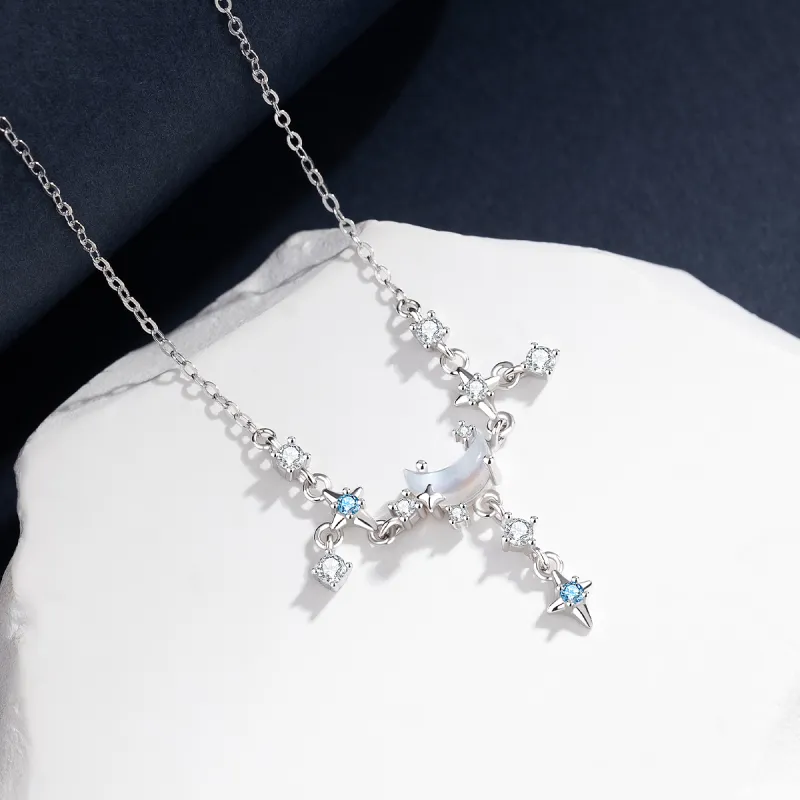 BAX 925 Sterling Silver Necklaces Women's-3