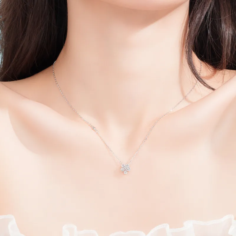 BAX S925 Silver Necklaces Women's-5