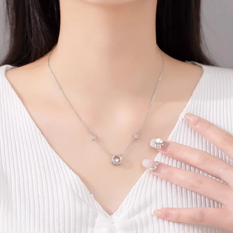 BAX Minimalist Style Versatile Gift For Bestie Necklaces Women's-1