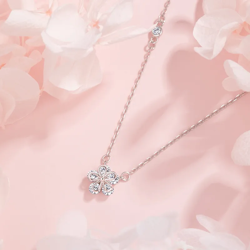 BAX S925 Silver Necklaces Women's-3