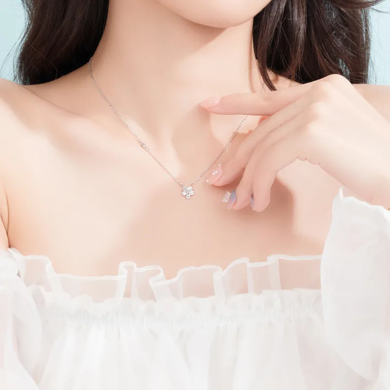 BAX S925 Silver Necklaces Women's-4