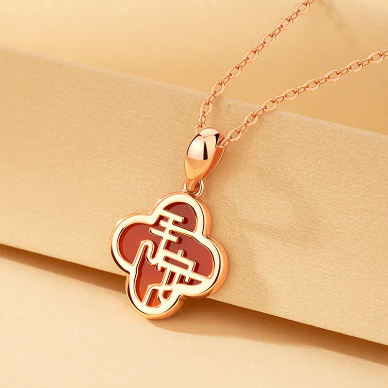 BAX Jade Necklaces Women's-3