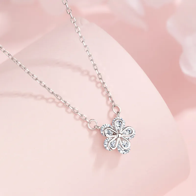 BAX S925 Silver Necklaces Women's-2