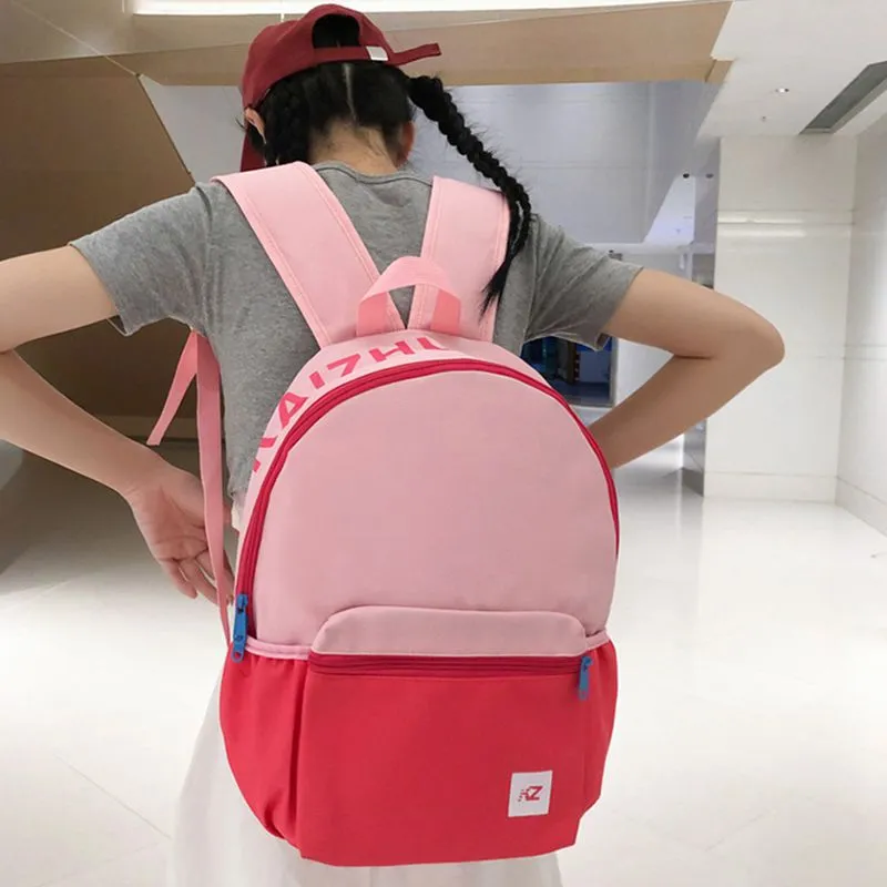 Huangmu Nylon Student Backpack Regular Unisex-5