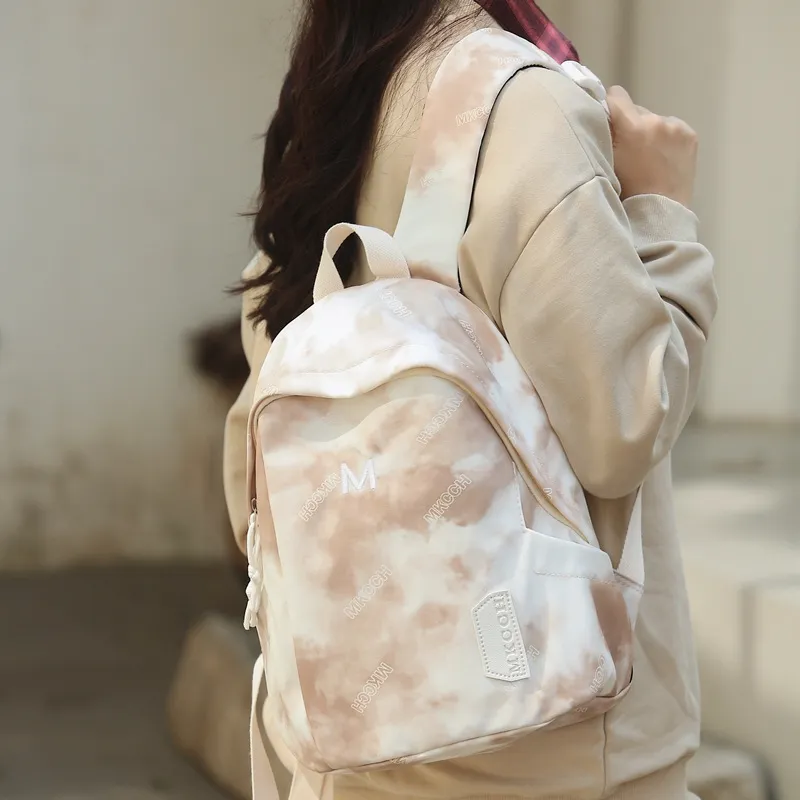 Huangmu Nylon Backpack Women's Multicolor-6