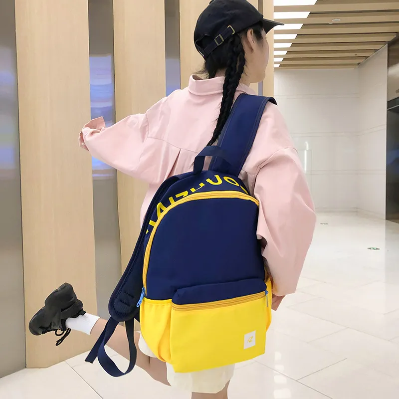 Huangmu Nylon Student Backpack Regular Unisex-7