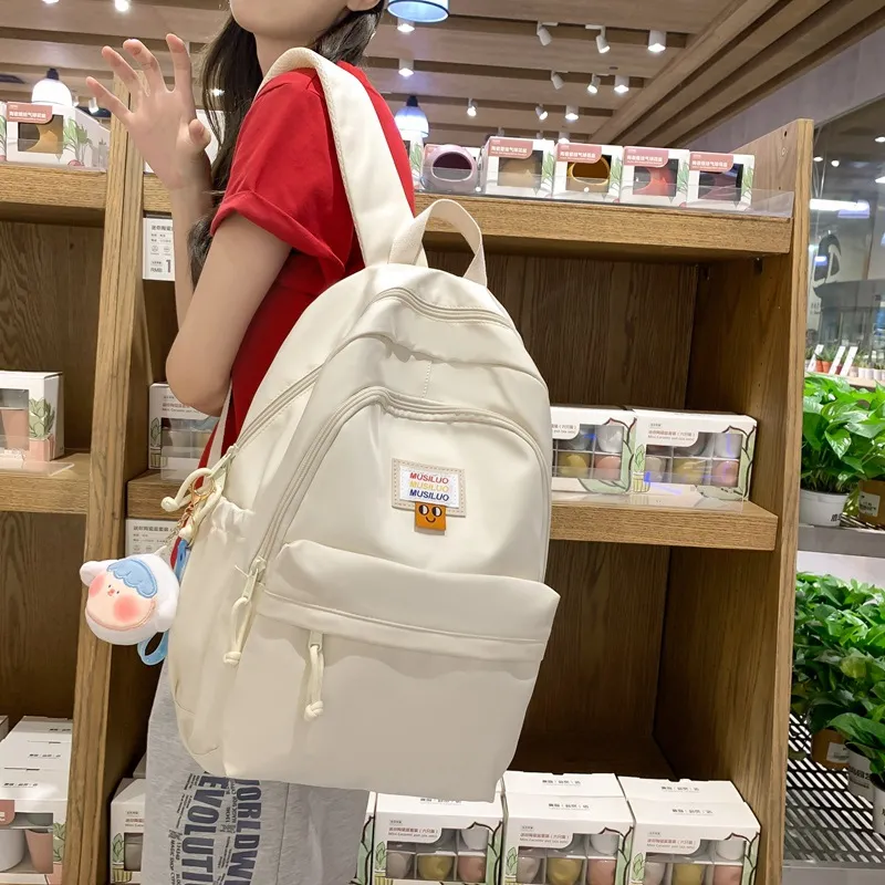 Huangmu Nylon Backpack Women's Multicolor-6