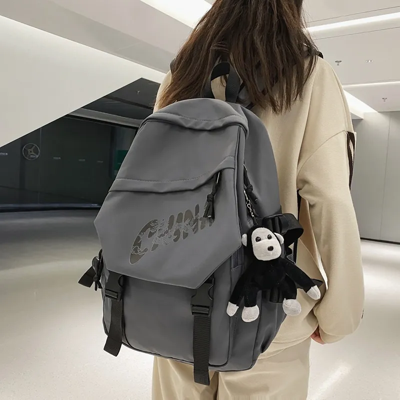 Huangmu Nylon Backpack Regular Unisex-3
