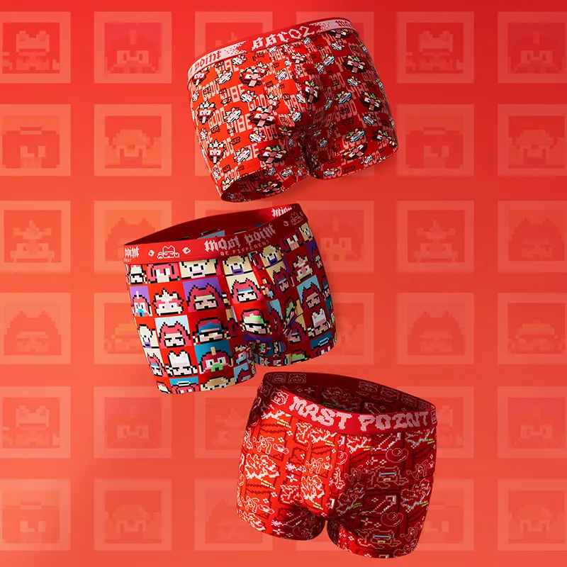 Mast Point Year Of The Dragon Series Underpants Men's-17