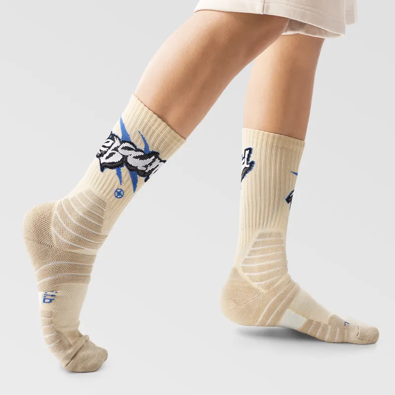 Mast Point Team Mascot Series Basketball Socks Unisex-23